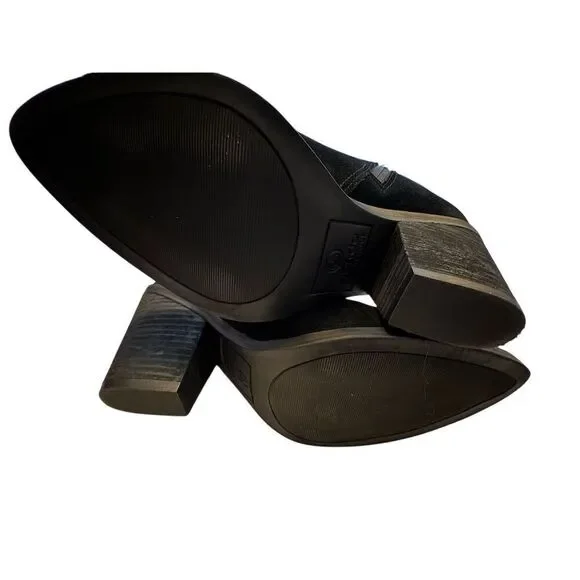 Blondo Women's Waterproof Knee High Western Boots Black Size 7.5 - Picture 5 of 8